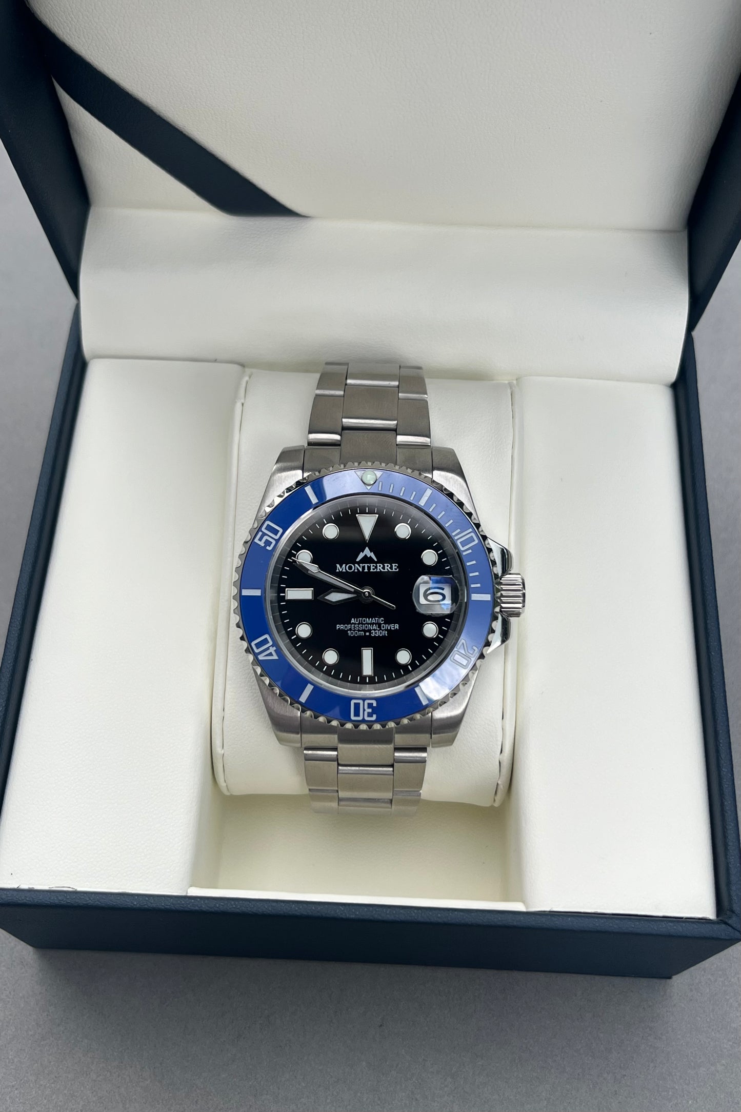 BLUE PROFESSIONAL DIVER 40mm