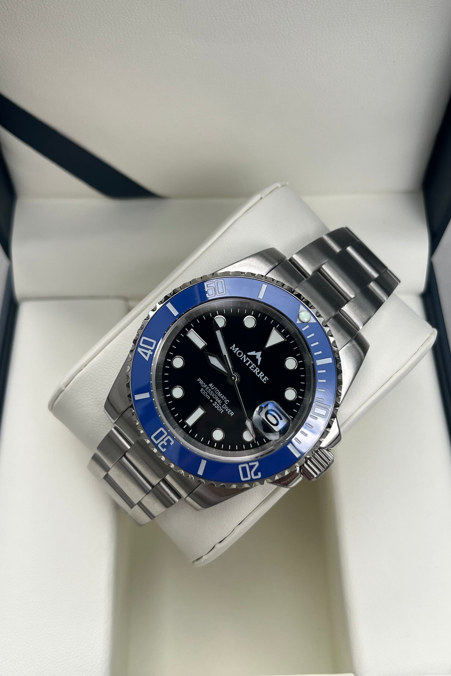 BLUE PROFESSIONAL DIVER 40mm