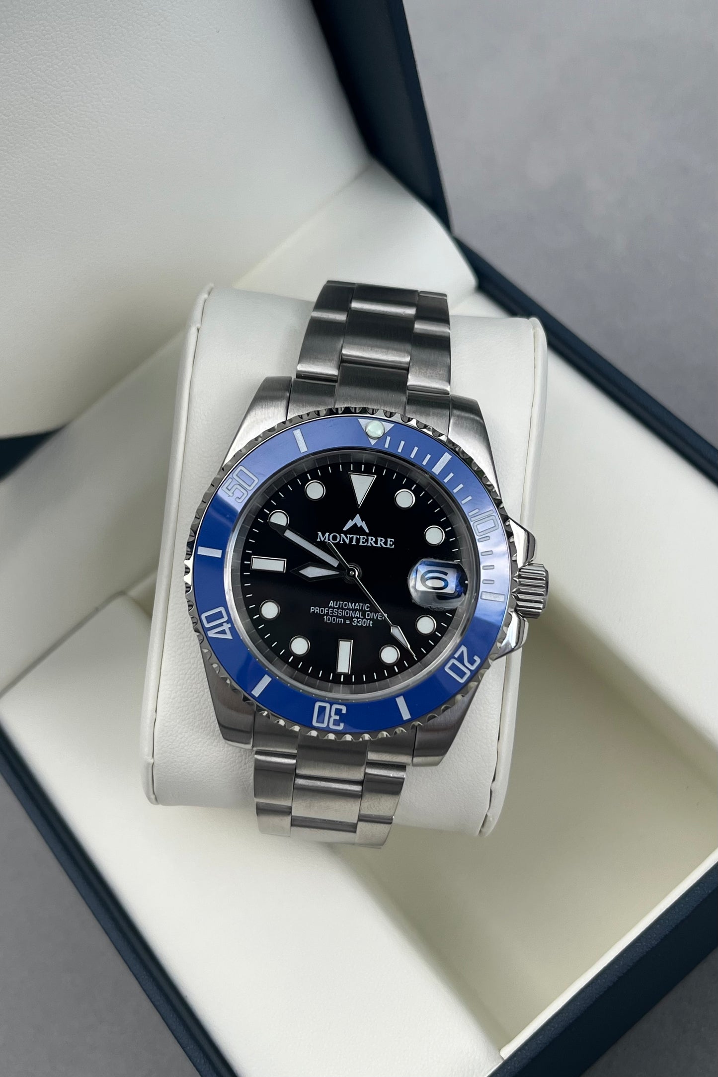 BLUE PROFESSIONAL DIVER 40mm