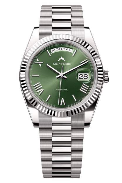 DATE N' DATE 40MM GREEN