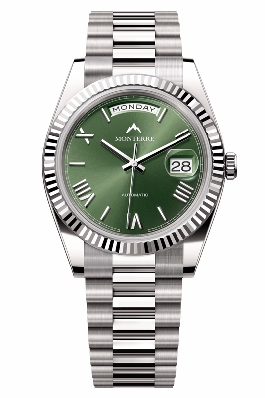 DATE N' DATE 40MM GREEN
