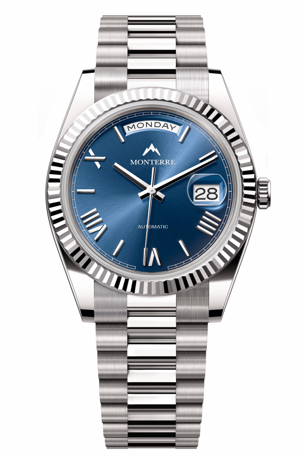 DATE N' DATE 40MM BLUE