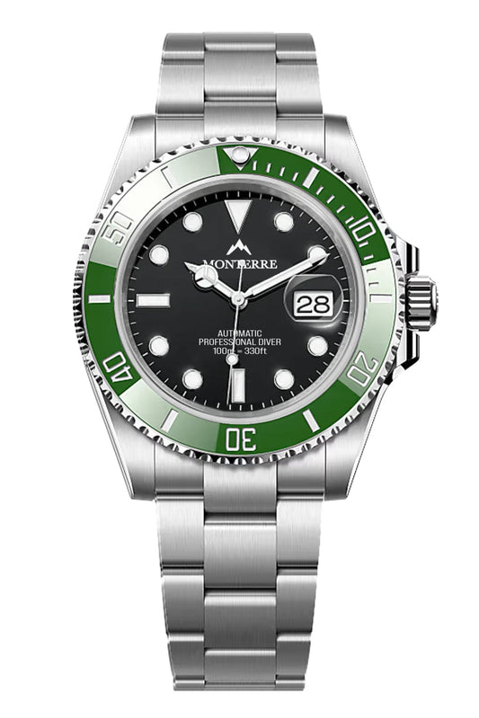 GREEN PROFESSIONAL DIVER 40mm